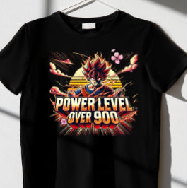 9000以上の電力レベル Tシャツ