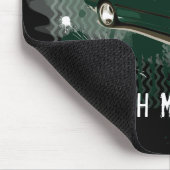 9000航空機のscarabeの緑、スウェーデン筋肉 マウスパッド (コーナー)