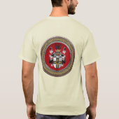 [900]チュートニック秩序の紋章 Tシャツ (裏面)