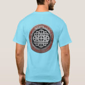 [900]聖ケルト銀ノットクロス Tシャツ (裏面)