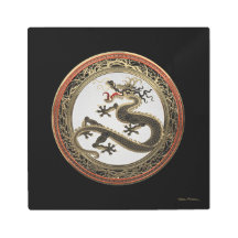 [901]ブラック&金ゴールド聖なる東龍