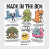 904アイアンズビニールステッカーシート シール (シート)