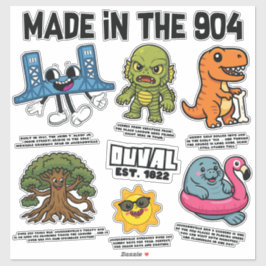 904アイコンビニールステッカーシートXL シール