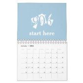 906簡体字暦 カレンダー (1月 2026)