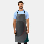 906 The World Is Abstract エプロン (着用した状態)