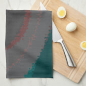 906 The World Is Abstract キッチンタオル (四つ折り)