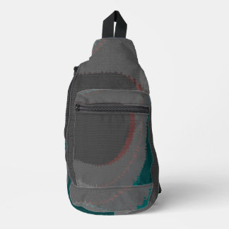 906 The World Is Abstract スリングバッグ