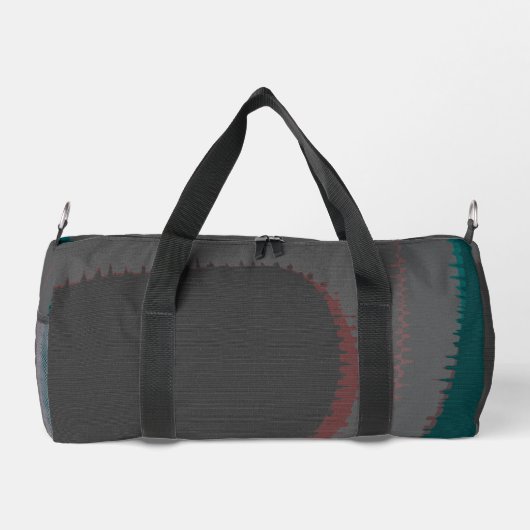 906 The World Is Abstract ダッフルバッグ (裏面)