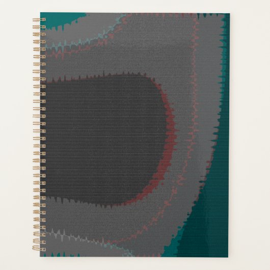 906 The World Is Abstract プランナー手帳 (正面)