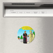 908お尻ダイヤル(呼び出し)ローマ法王漫画 マグネット (インサイチュ (食洗機))