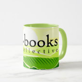 909 Books Collective マグカップ、11 oz マグカップ (正面右)