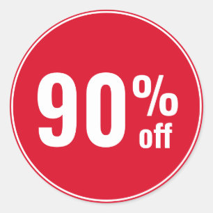 90%オフの割引セール ラウンドシール