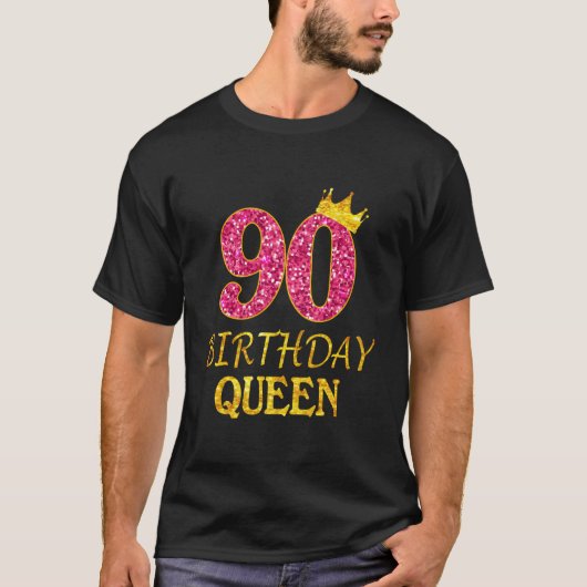90 クイーン 90番目 K Tシャツ (正面)