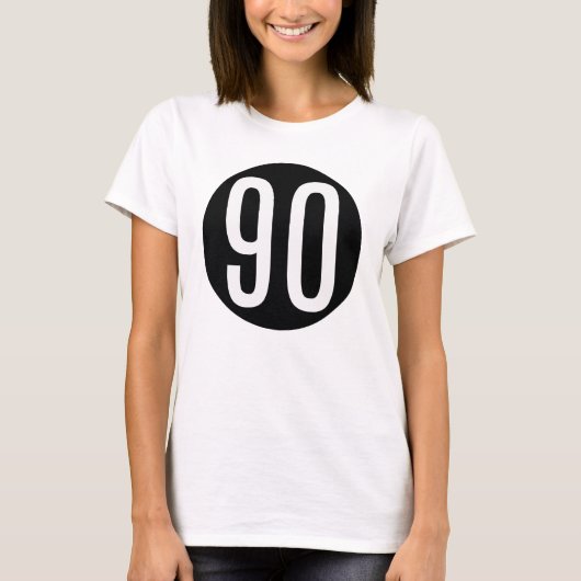 90 -スポーティ Tシャツ (正面)