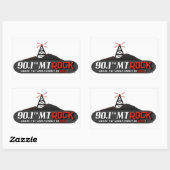 90.1 MtRockシール 長方形シール (シート)