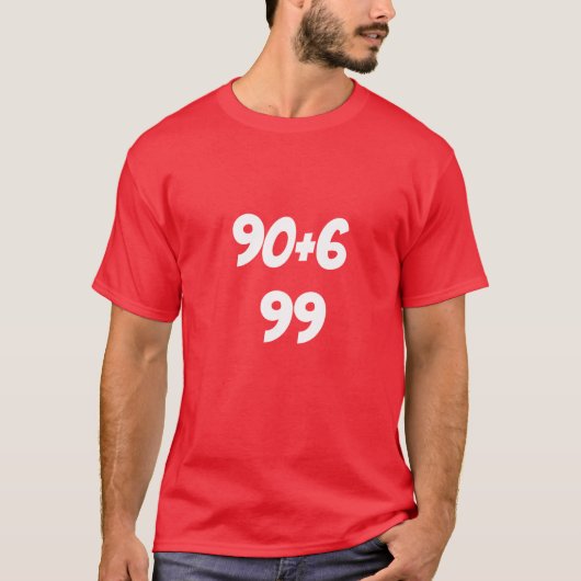 90+6=99 Tシャツ (正面)