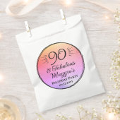 90 and Fabulous 90th Birthday Party  フェイバーバッグ (クリップ留めされた状態)