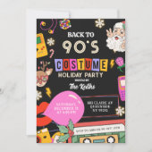 90 Costume Holiday party Invitation 招待状 (正面)