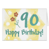90. Geburtstag (正面横)