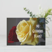 90 GloriasYears! – 誕生パーティー+黄/赤のバラ 招待状 (スタンド正面)
