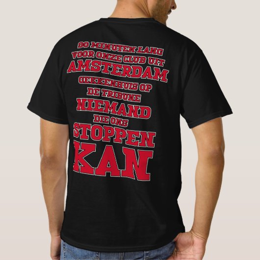 90 minuten lang tシャツ (裏面)