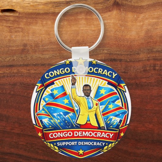 90 Minutes Without Moving – The Legendary Congo Fa キーホルダー (裏面)