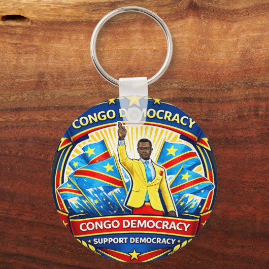 90 Minutes Without Moving – The Legendary Congo Fa キーホルダー (正面)