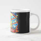 90 Minutes Without Moving – The Legendary Congo Fa ジャンボコーヒーマグカップ (右)