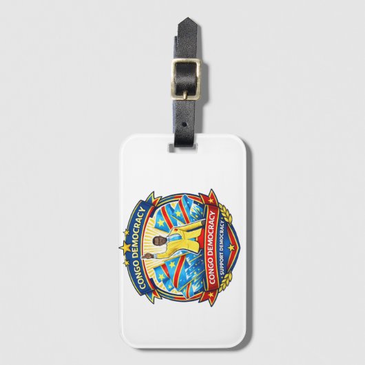 90 Minutes Without Moving – The Legendary Congo Fa ラゲッジタグ (正面縦)