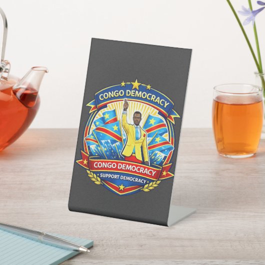 90 Minutes Without Moving – The Legendary Congo Fa 台座サイン (インサイチュ)