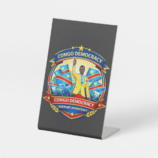 90 Minutes Without Moving – The Legendary Congo Fa 台座サイン