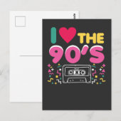 90er装備私は90sレトロOldschool ポストカード (正面/裏面)