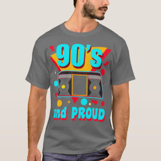 90sおよび誇りを持った1 tシャツ