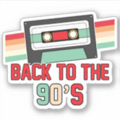90sカセットに戻る シール (正面)