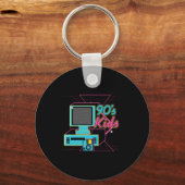 90sキッズヴィンテージキッズコンピュータディスク90sギフト キーホルダー (正面)