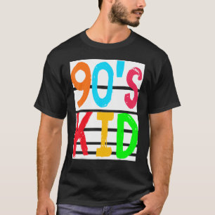 90'sキッドコーディネート女性男性ヴィンテージレトロ3 tシャツ