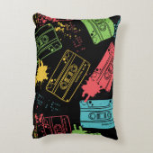 90sスタイルクールグランジカセット アクセントクッション (裏面(縦))