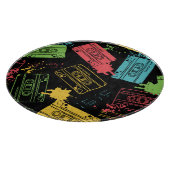 90sスタイルクールグランジカセット カッティングボード (角)