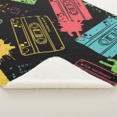 90sスタイルクールグランジカセット シェルパブランケット (3/4)