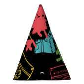 90sスタイルクールグランジカセット パーティーハット (右)