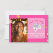 90sスローバックパーティーありがとう サンキューカード (正面)