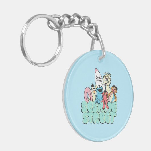 90'sセサミストリートヴィンテージサーフ キーホルダー (正面左)