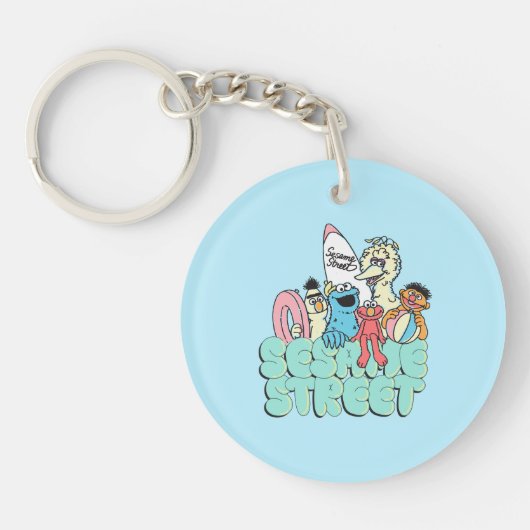 90'sセサミストリートヴィンテージサーフ キーホルダー (正面)