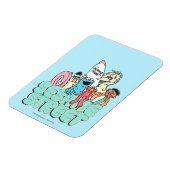 90'sセサミストリートヴィンテージサーフ マグネット (左側)