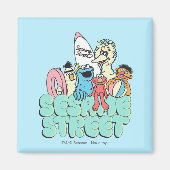 90'sセサミストリートヴィンテージサーフ マグネット (正面)