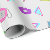 90sドードルパターン ラッピングペーパー (ロールコーナー)