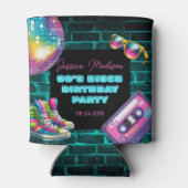 90sネオンディスコ誕生日 缶クーラー (裏面)
