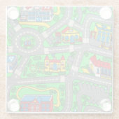 90sノスタルジア、トラックカーロードノスタルジア ガラスコースター (裏面)