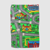 90sノスタルジア、トラックカーロードノスタルジア ゴルフタオル (正面)