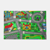 90sノスタルジア、トラックカーロードノスタルジア ドアマット (正面)